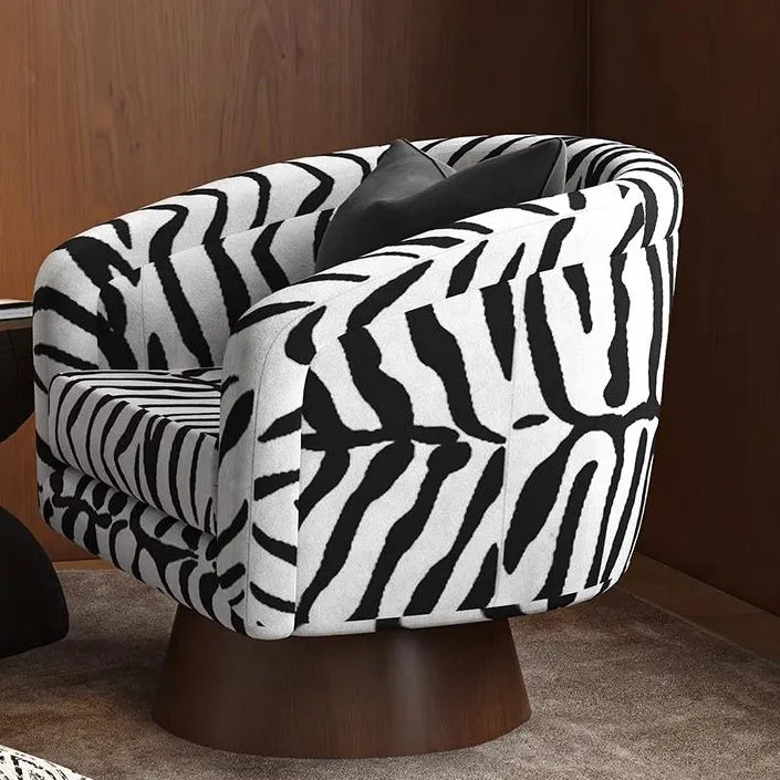Zebra Print Elegance Armchair