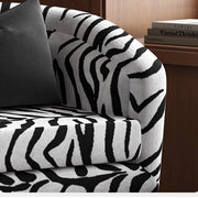 Zebra Print Elegance Armchair