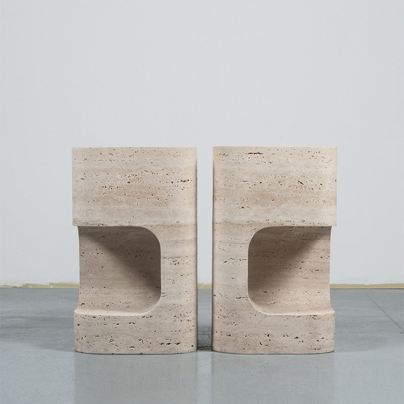 Side table with a distinctive design