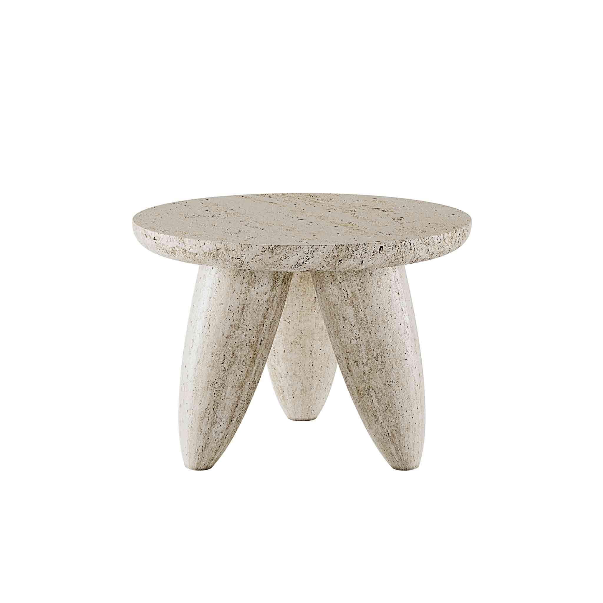 Modern circular side table
