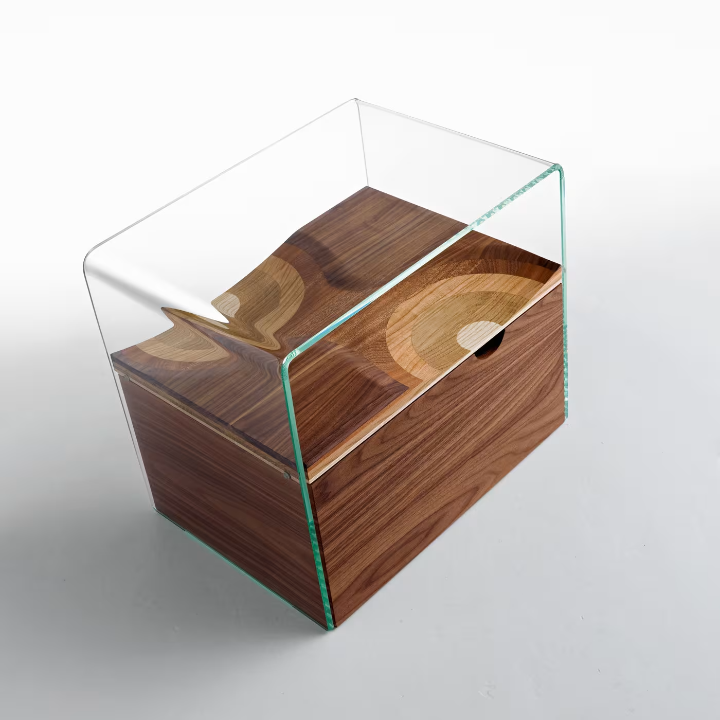 Bifronte nightstand with drawer