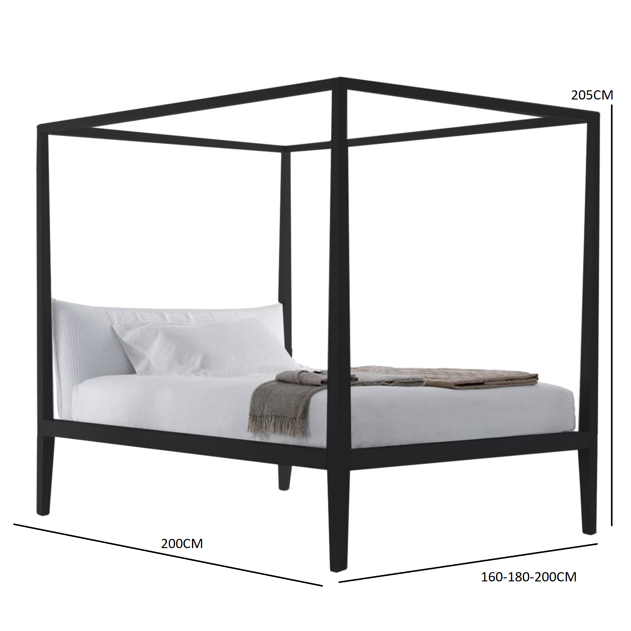 Moheli canopy bed