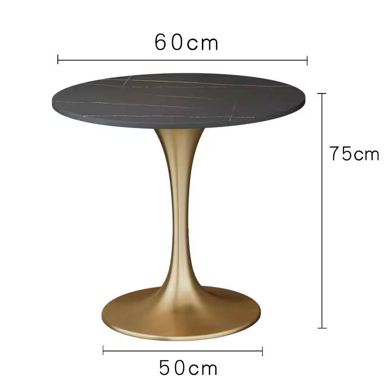 Round dining table