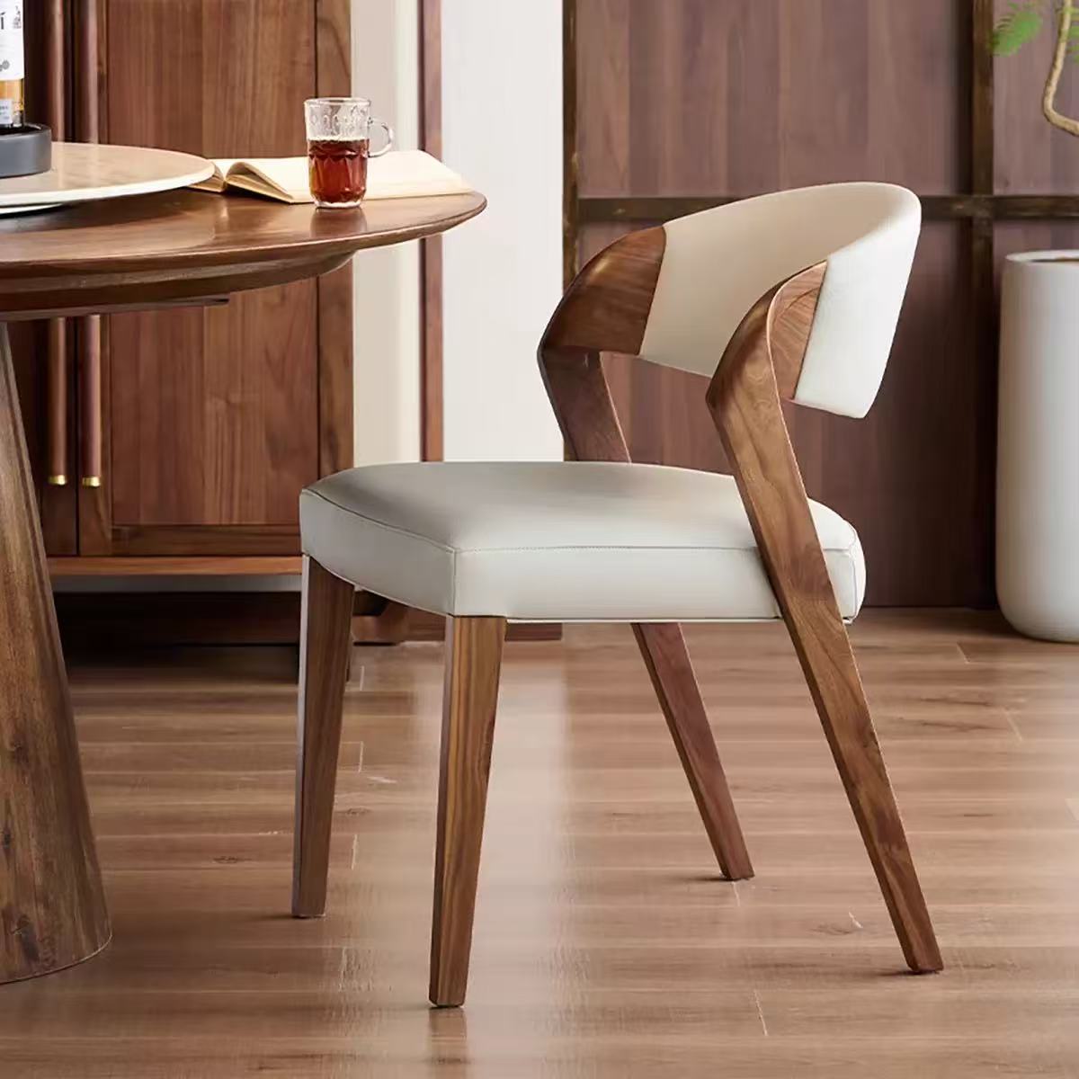 luxurious wooden chair