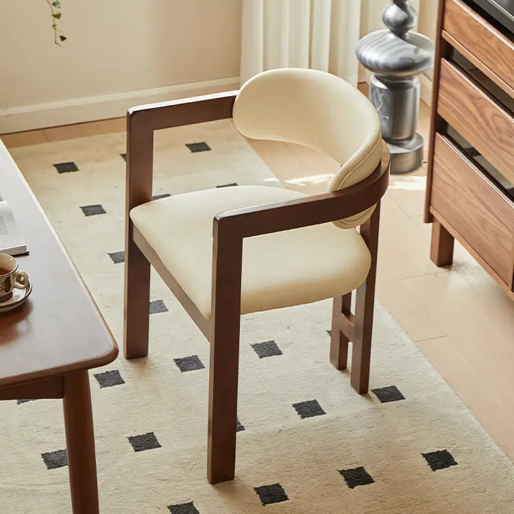 Single velvet dining chairs