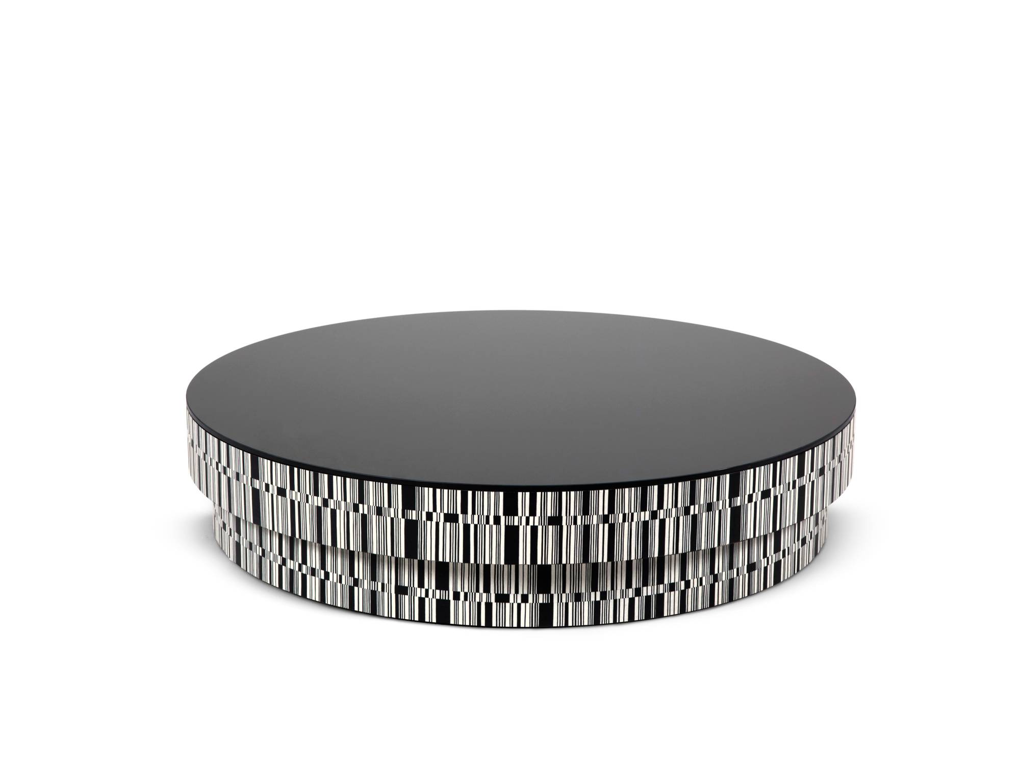 Elegant Metal Coffee Table Set