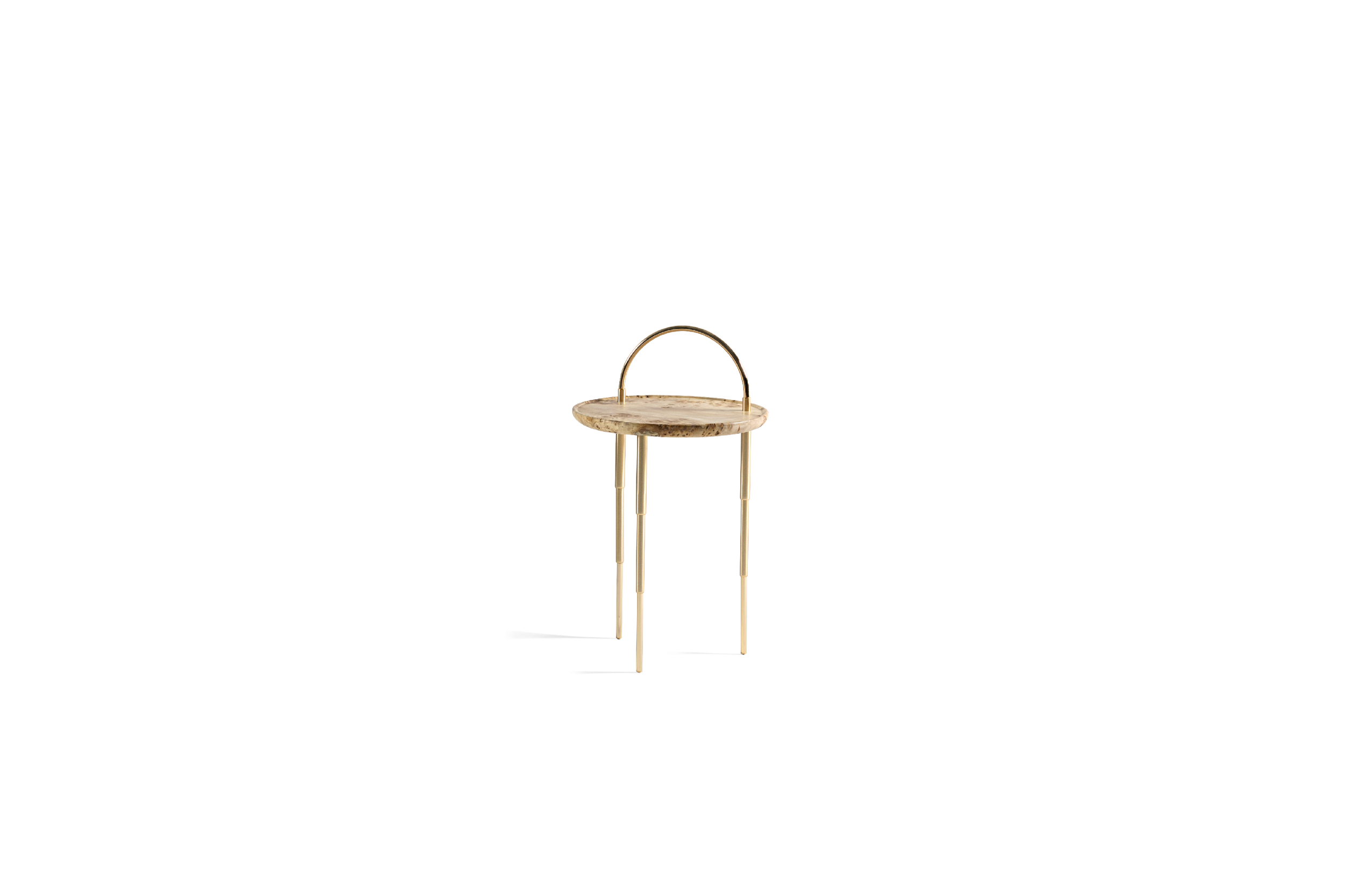 Geometric Design Side Table
