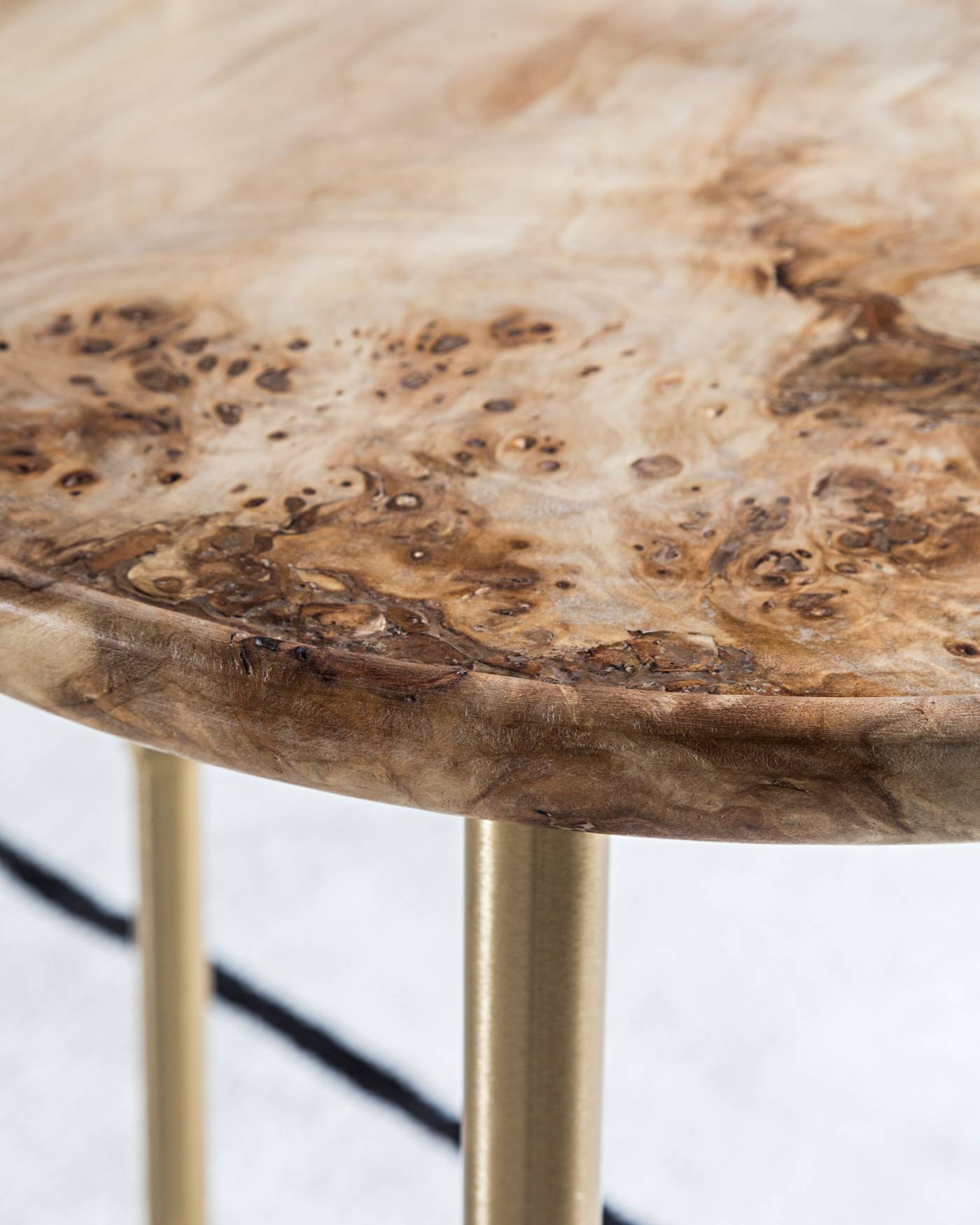 Geometric Design Side Table