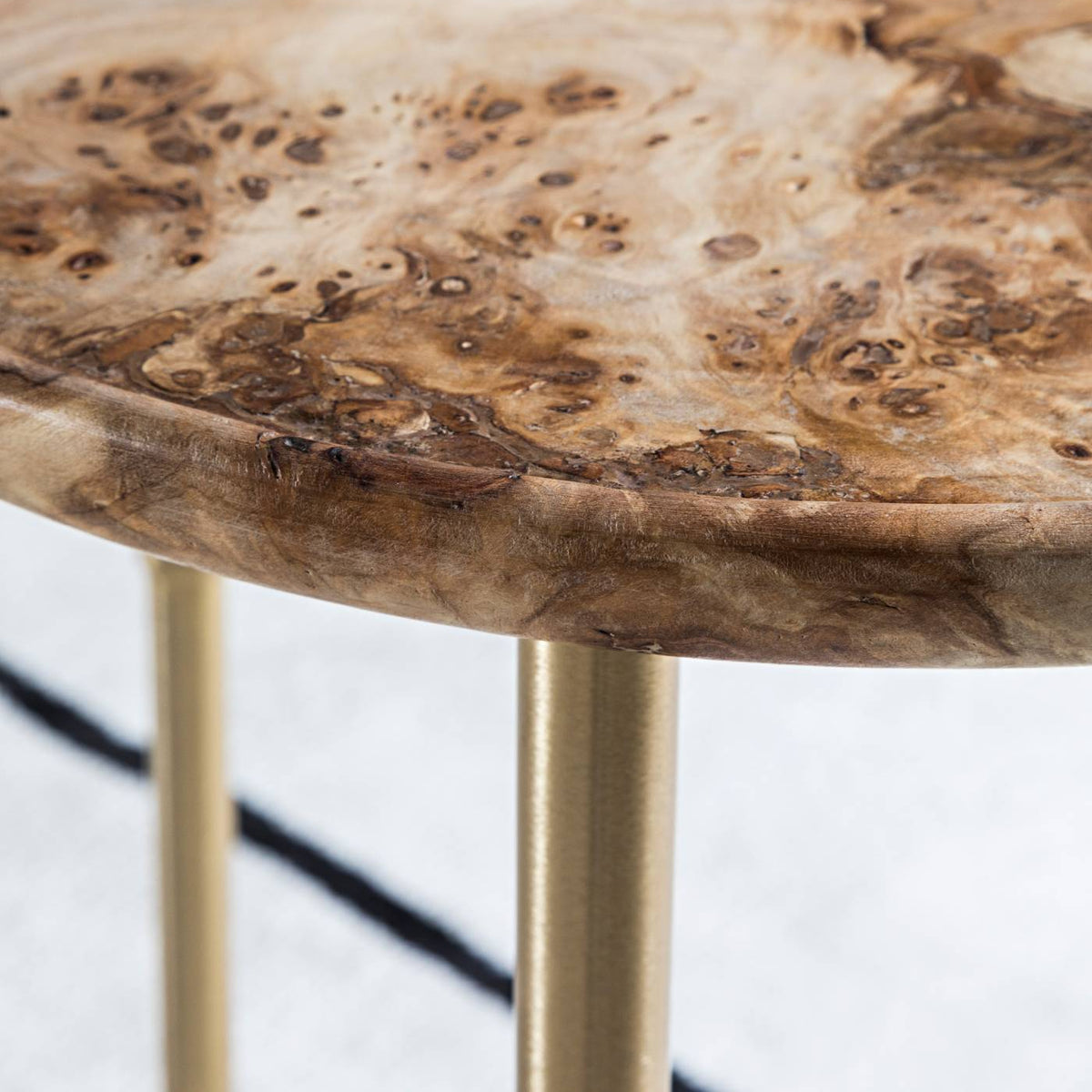 Geometric Design Side Table