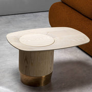 Elegant Wooden Coffee Table Set