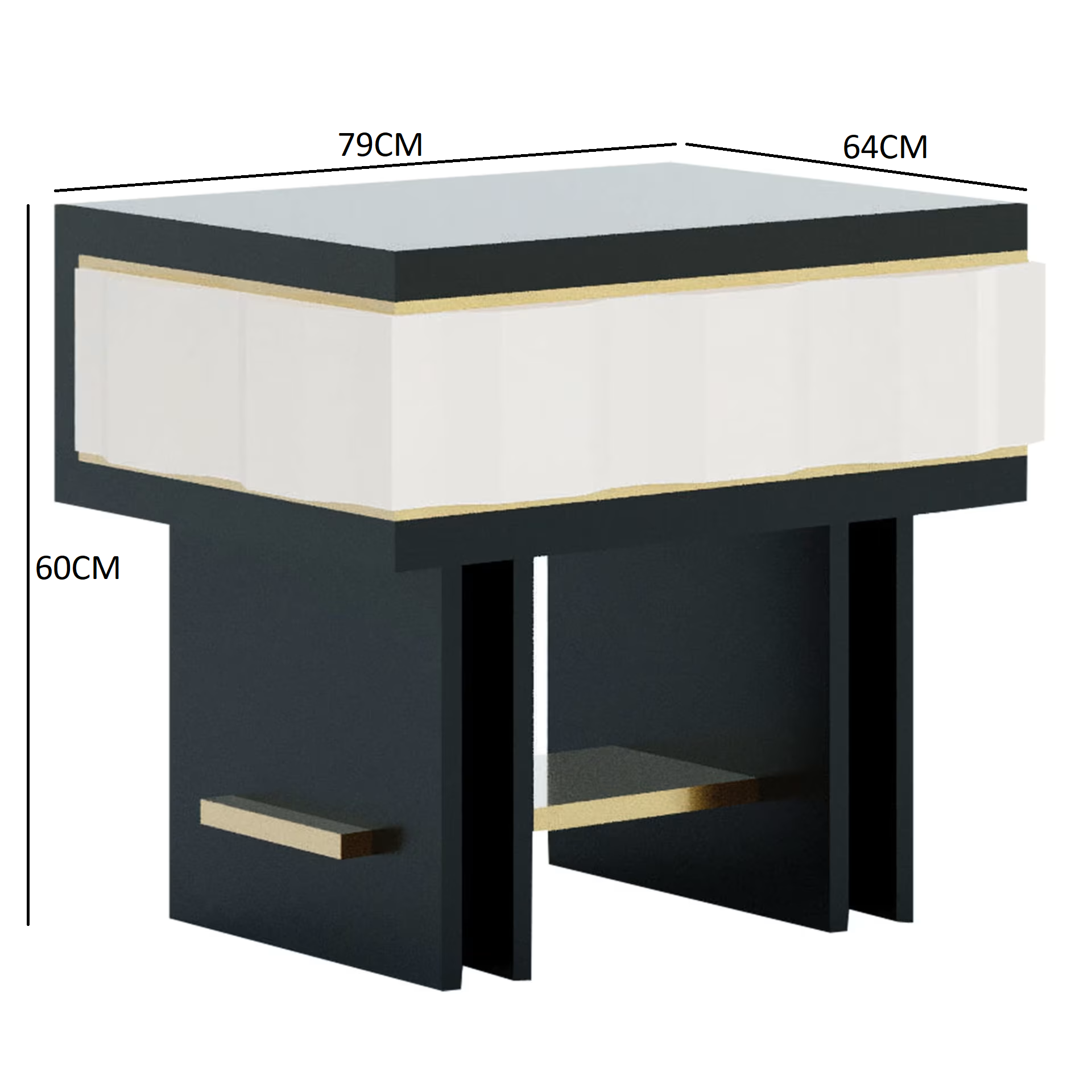 Copiague nightstand