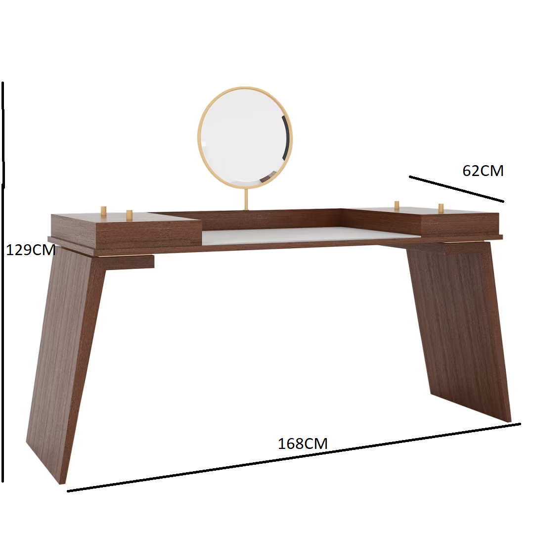 Hamptons wood vanity table