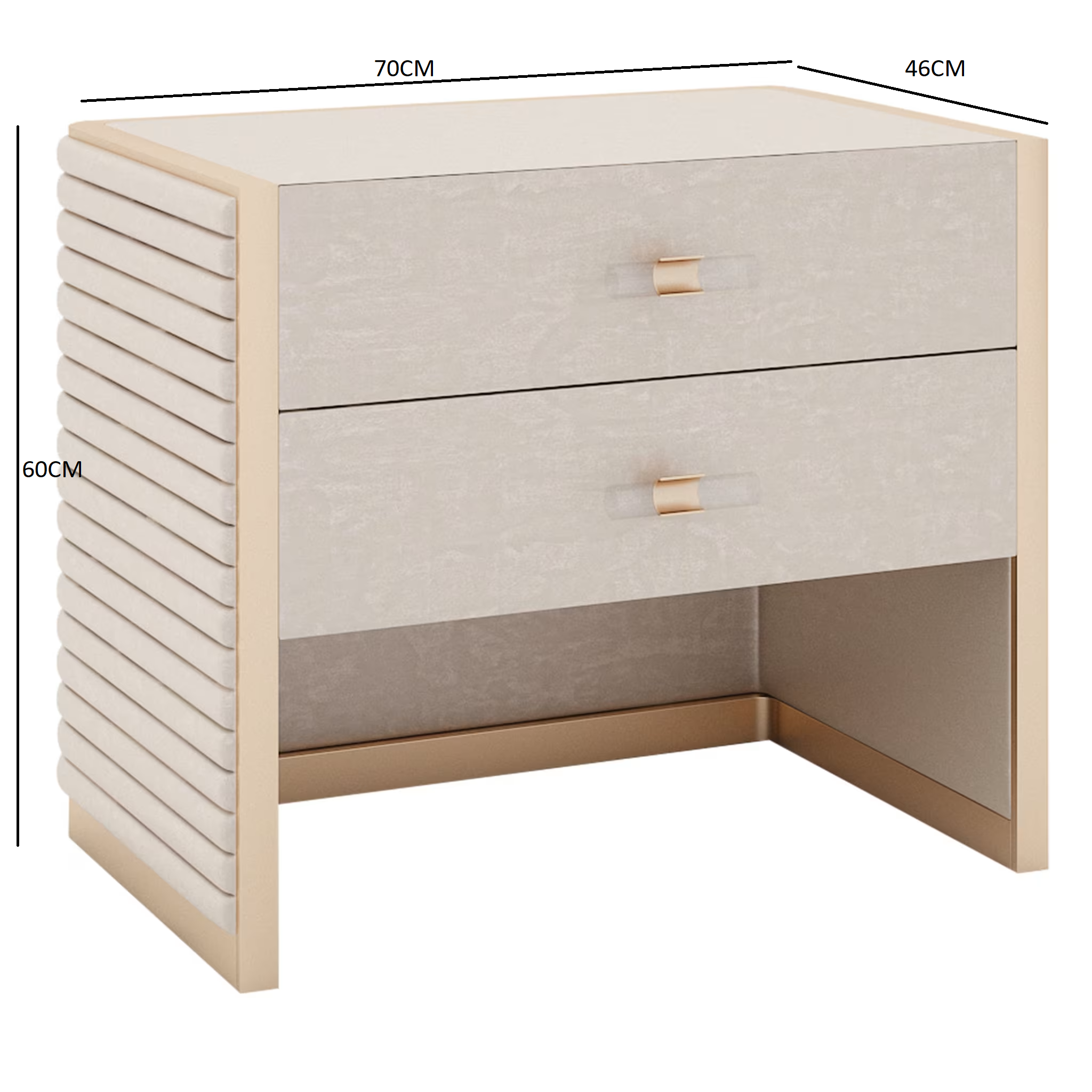Majestic nightstand