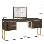 Baldwin vanity table