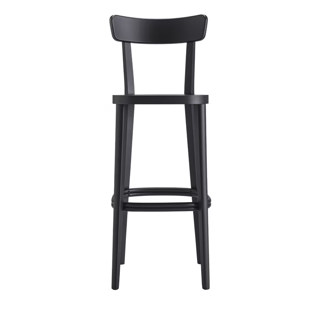 Milano black barstool