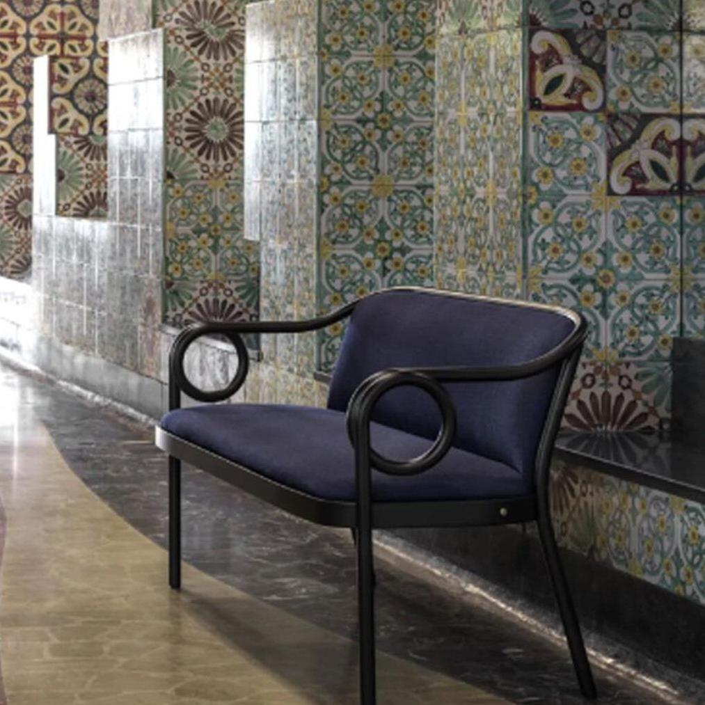 Loop yellow banquette by india mahdavi