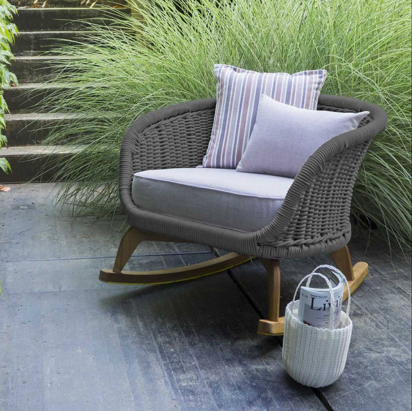 Distinctive outdoor rocking chair