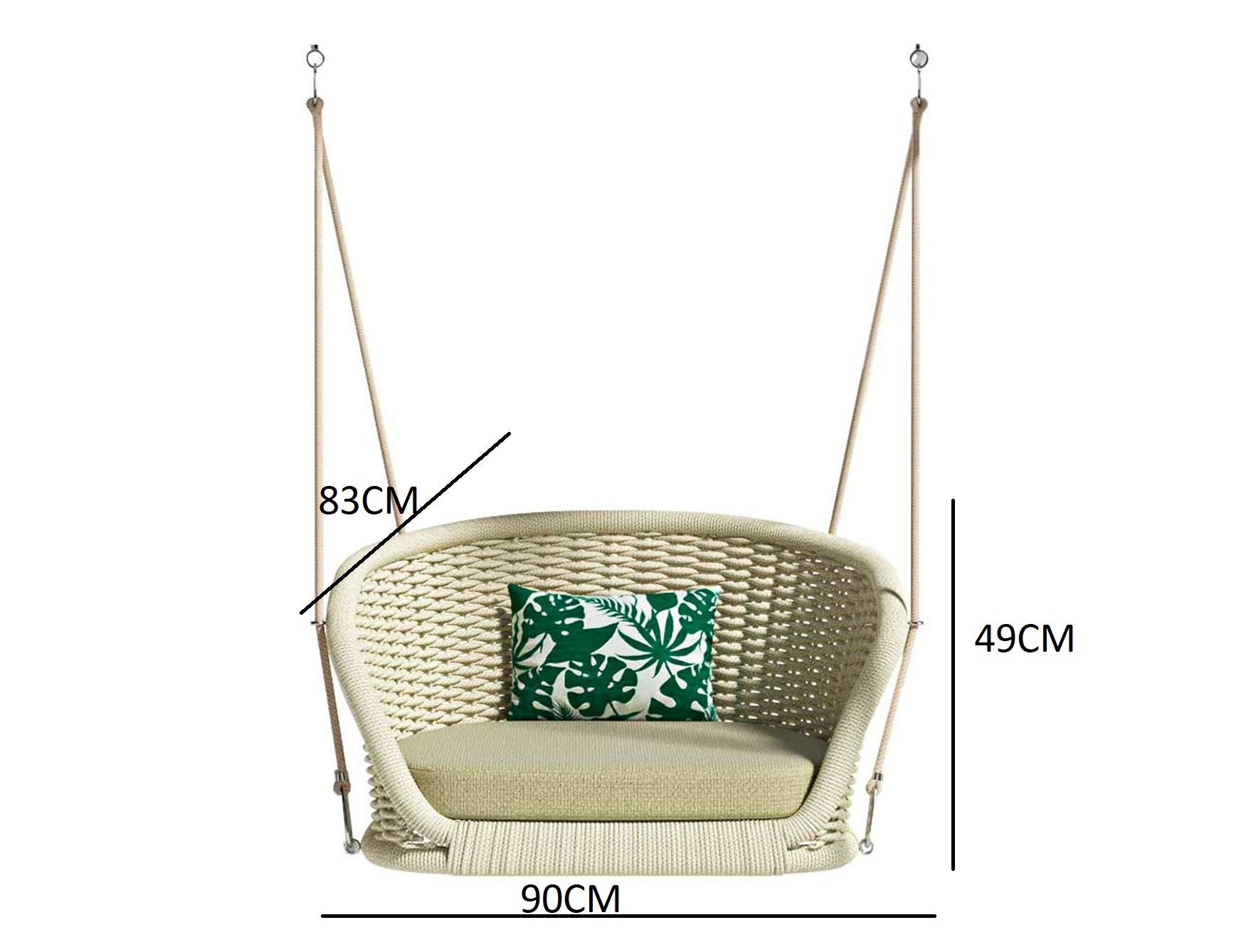 Distinctive outdoor hanging chair