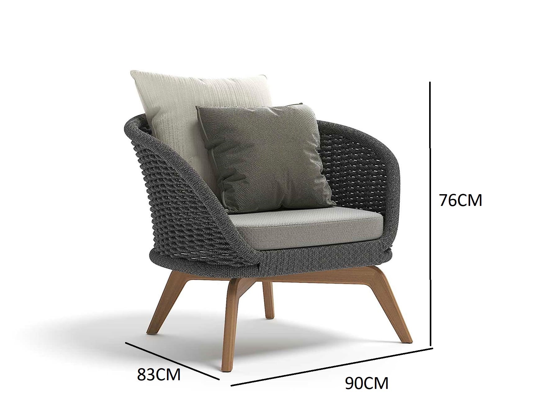 Outdoor chairs by Ludo Poltrona