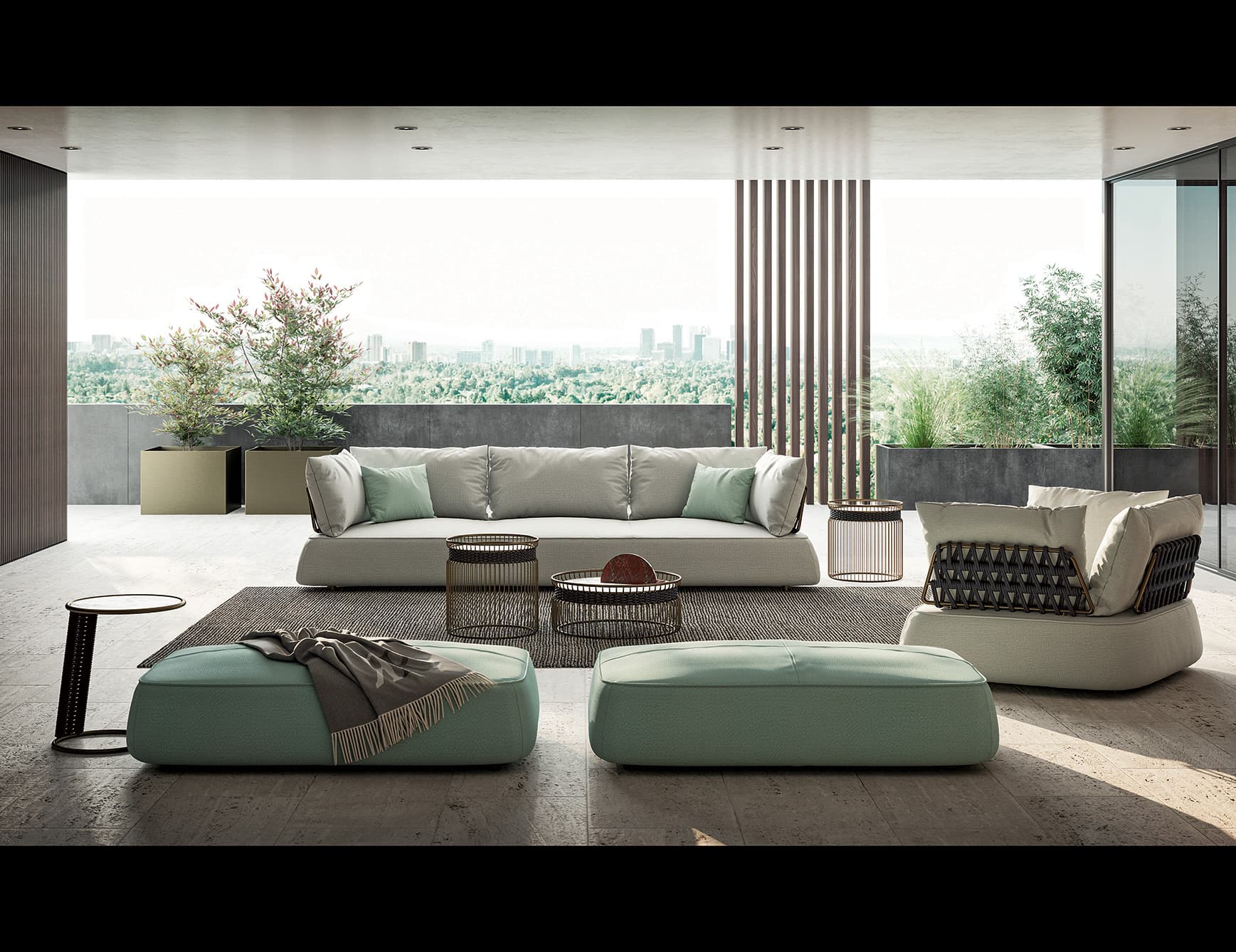 Melody Outdoor Sofa