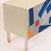 Intarsia sideboard