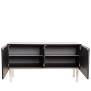 Quadratini magici intarsia sideboard