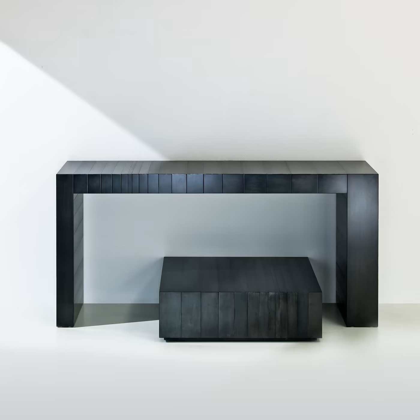 Black stars st console table
