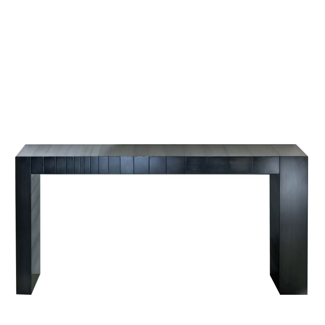 Black stars st console table