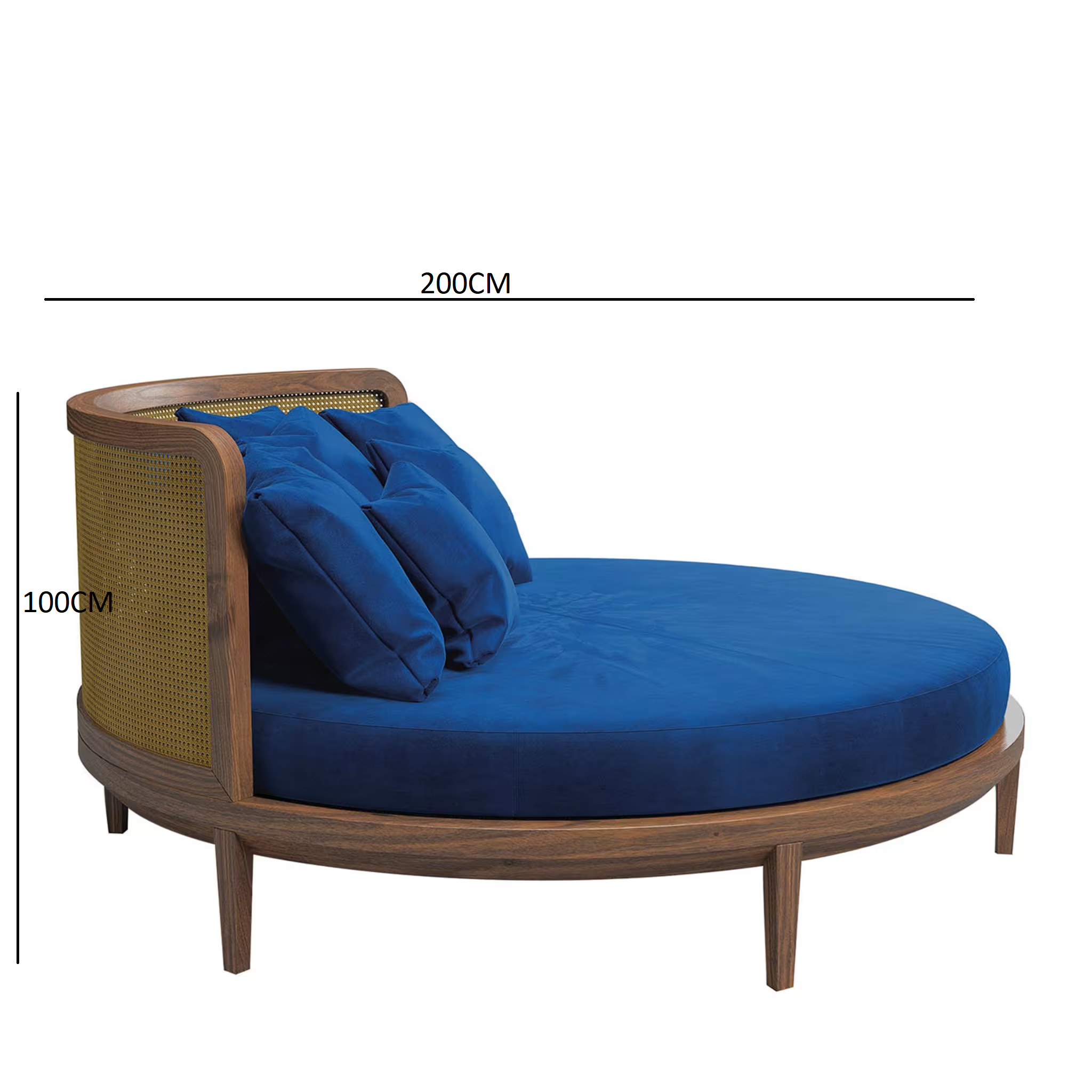 Giotto round bed