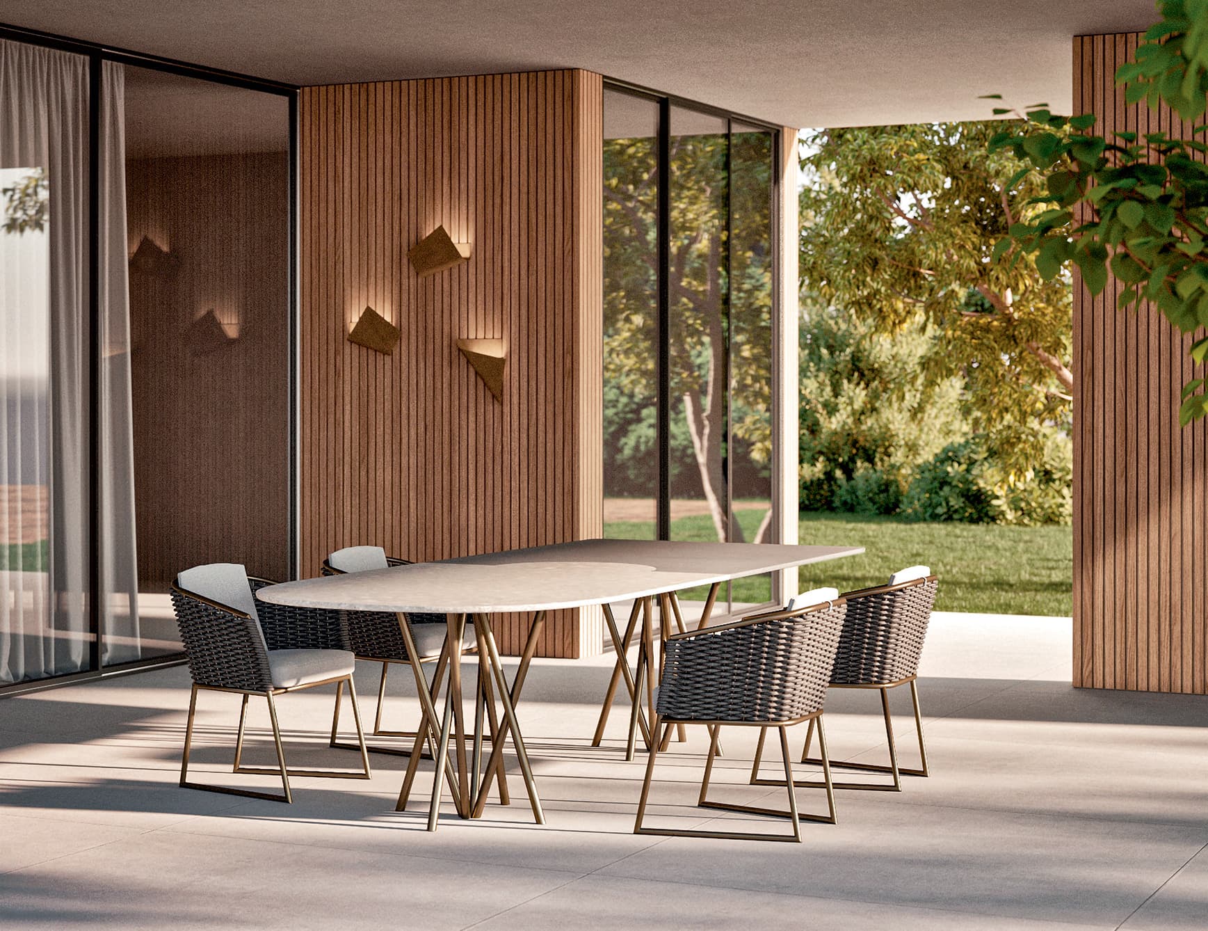 Mikado Outdoor Dining Table