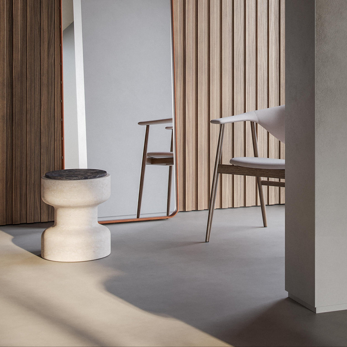 Elegant Marble Surface Table