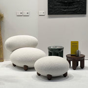 Side table with modern design