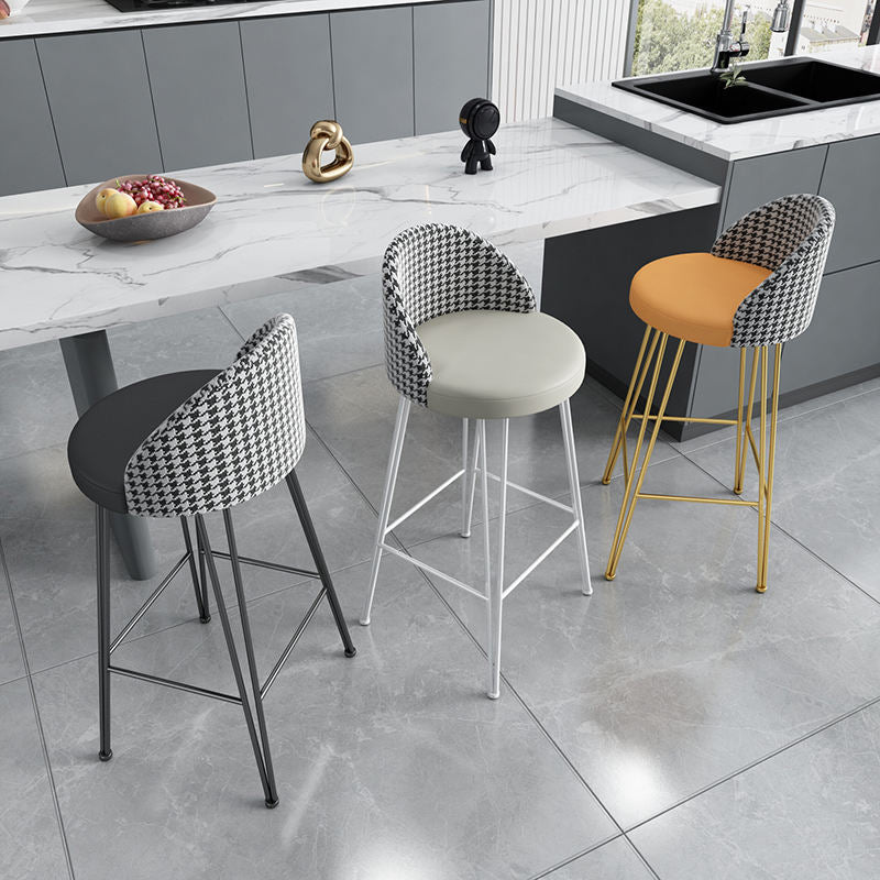 Modern metal bar chair