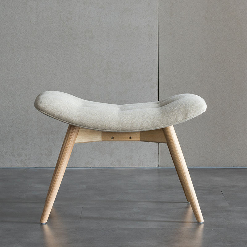 Contemporary wooden bench