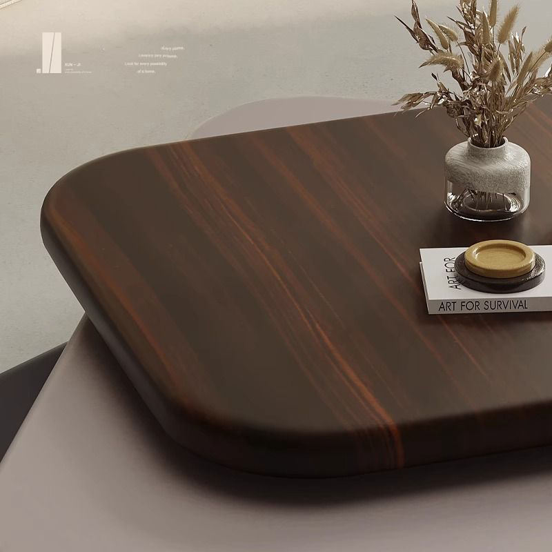 Elegant three-piece coffee table