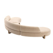 Distinctive and elegant corner sofa