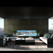 Outdoor ottoman seats