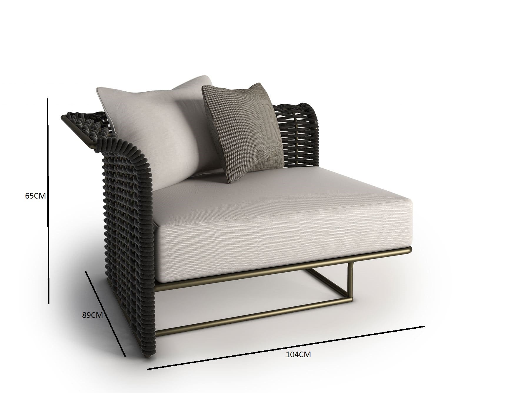 Marina Terminal Outdoor Lounge Chairs
