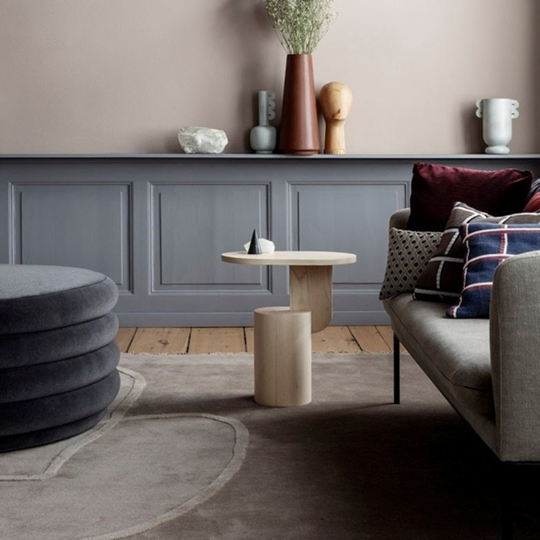 Modern round side table