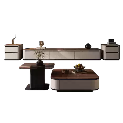 Luxury Living Room Table Set