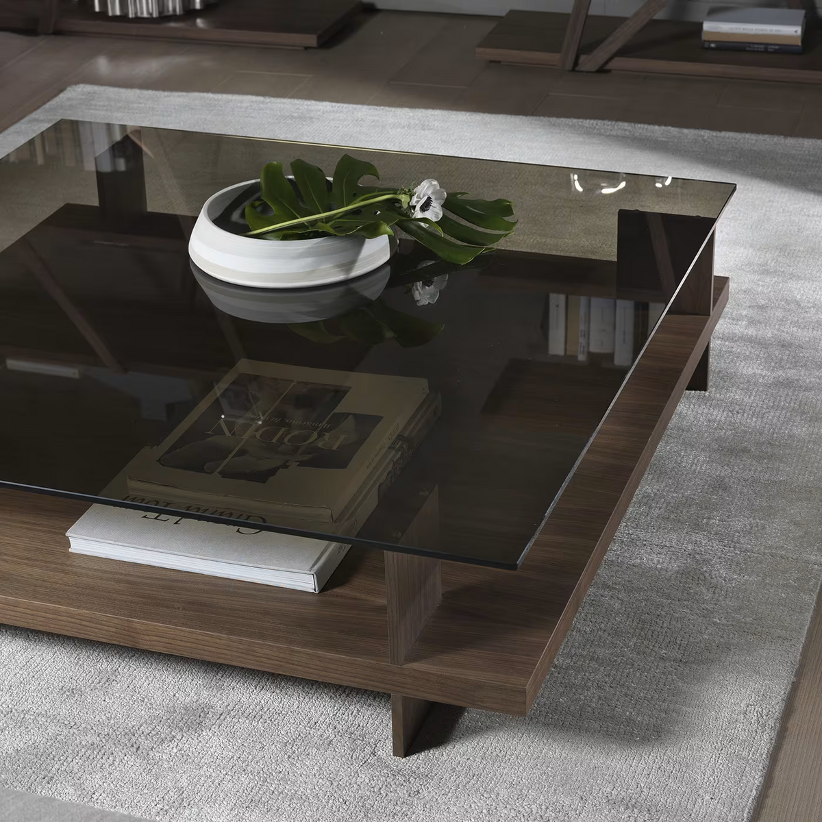 Corallo square coffee table