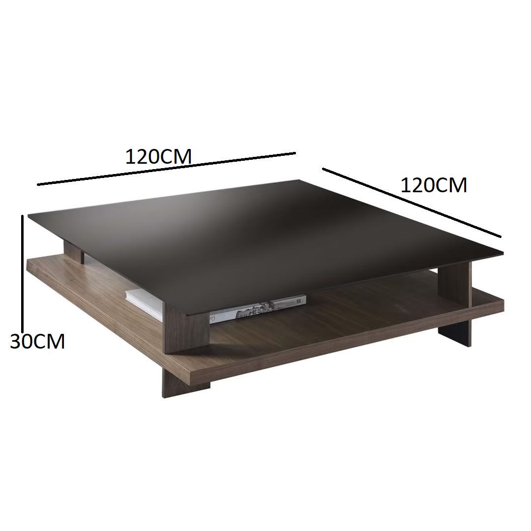 Corallo square coffee table