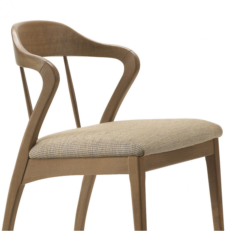 Faro walnut chair