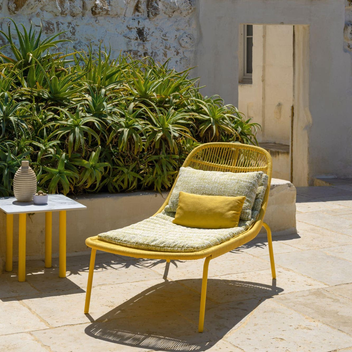Panama Metal Outdoor Recliner Chairs