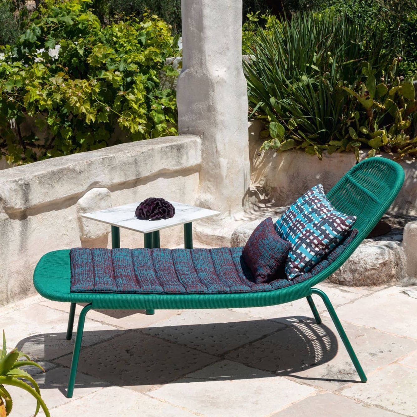 Panama Metal Outdoor Recliner Chairs
