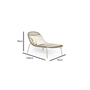Panama Metal Outdoor Recliner Chairs