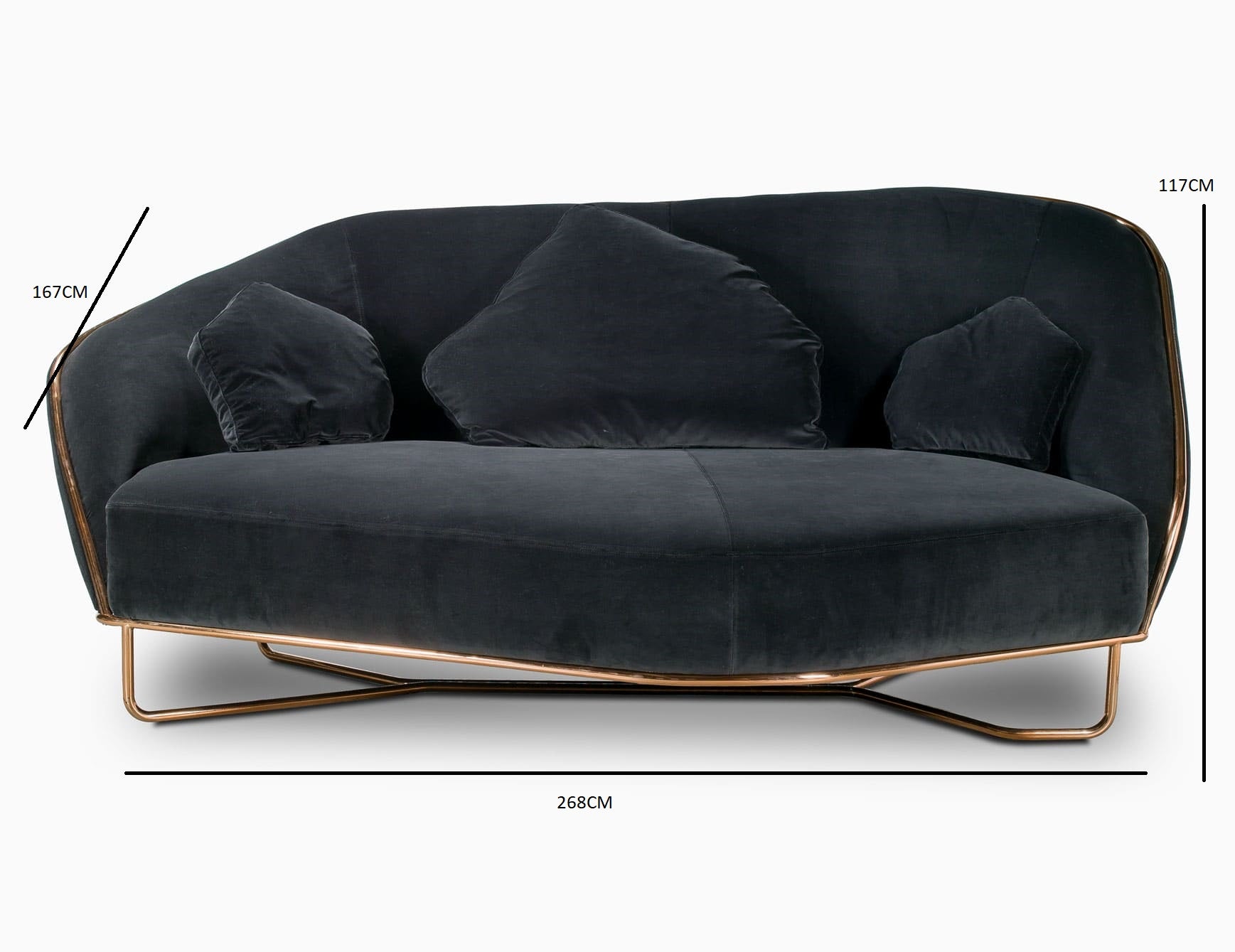 Modern outdoor sofa