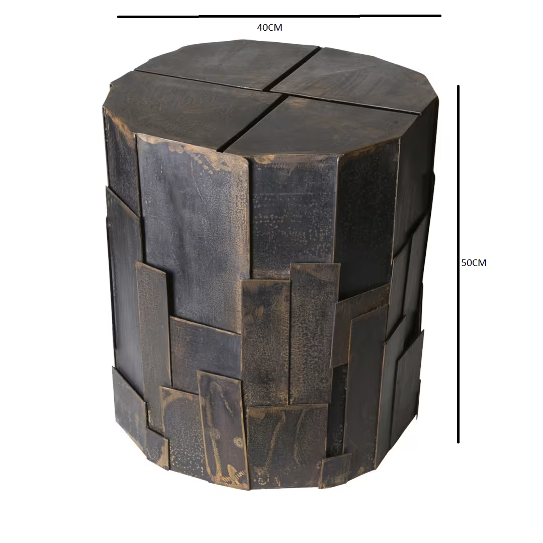 Tito iron side table