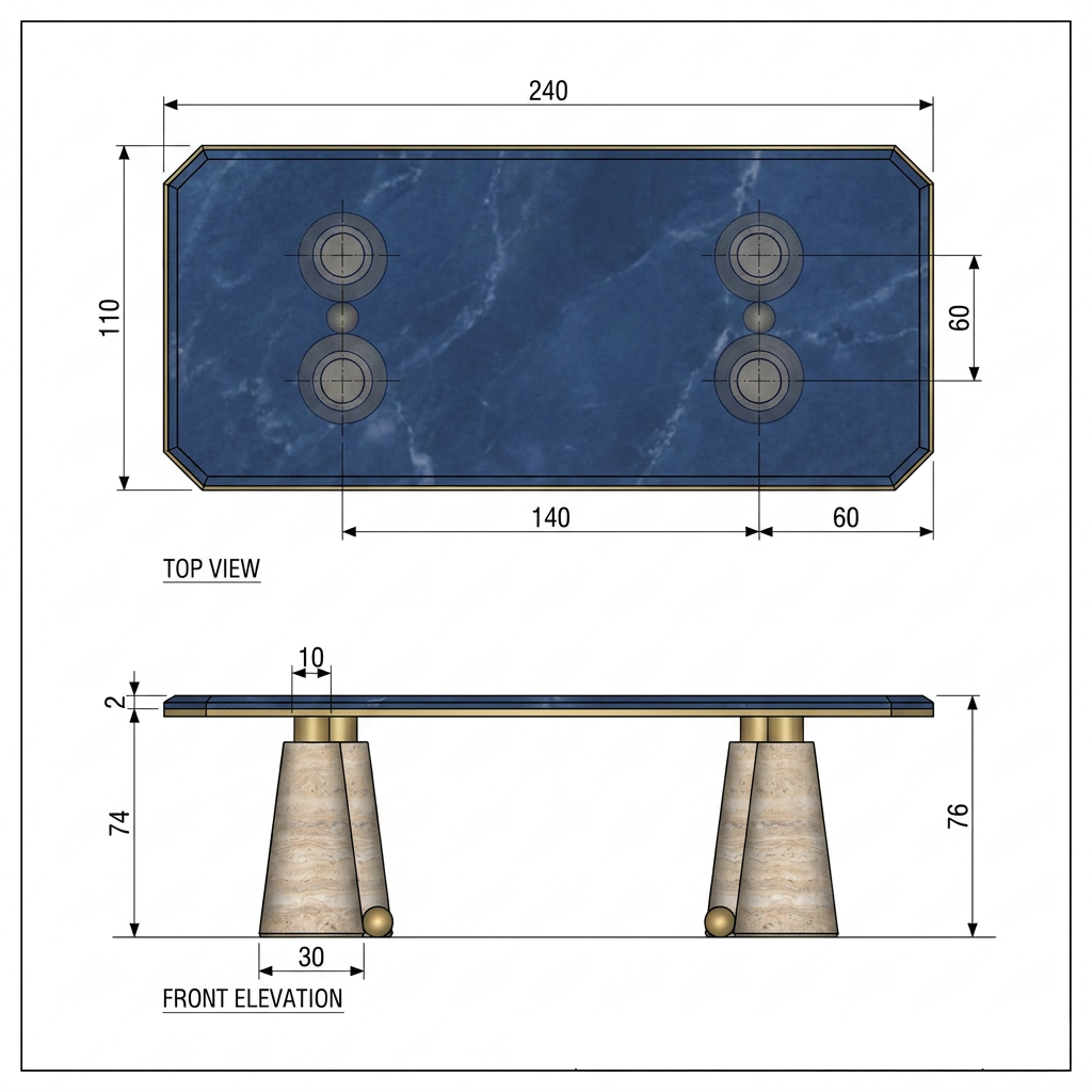 AKHET Dining Table