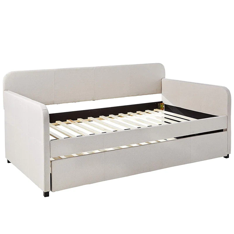 Modern Multi-functional Luscious Fabric Sofa Bed